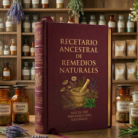 Más de 300 Remedios Naturales Ancestrales + 8 Bonus Gratis🎁